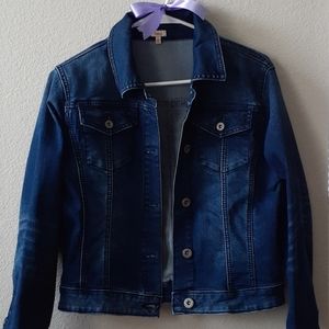 Dark blue denim Jacket size small